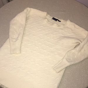 Ralph Lauren Cream Crew Neck Sweater